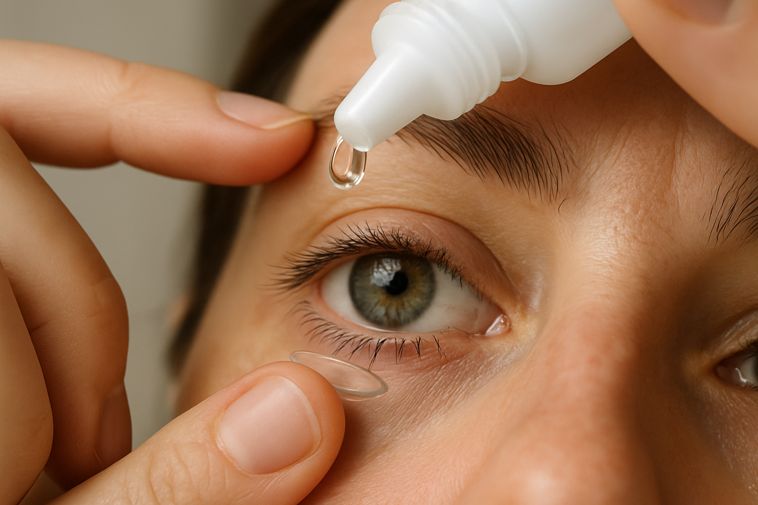 Contact Lens Eye Drops: What to Use, What to Avoid & How to Relieve Dry Eyes