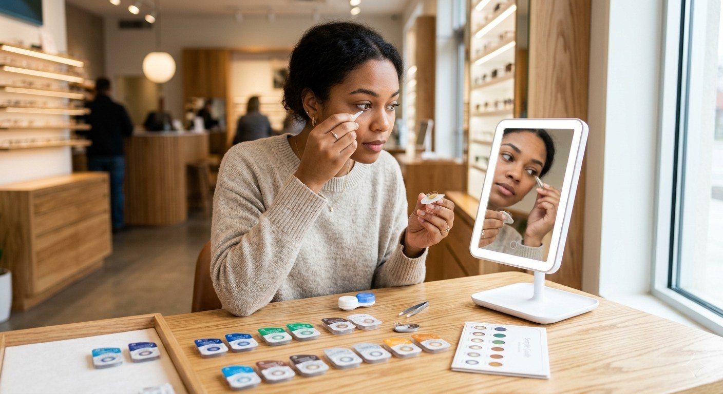 How to Choose Contact Lenses Colour: A Complete Guide for UK Wearers