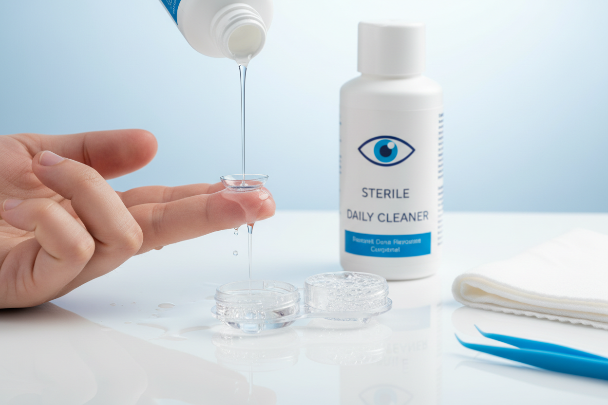 How to Clean Contact Lenses Properly: A Step-by-Step Guide
