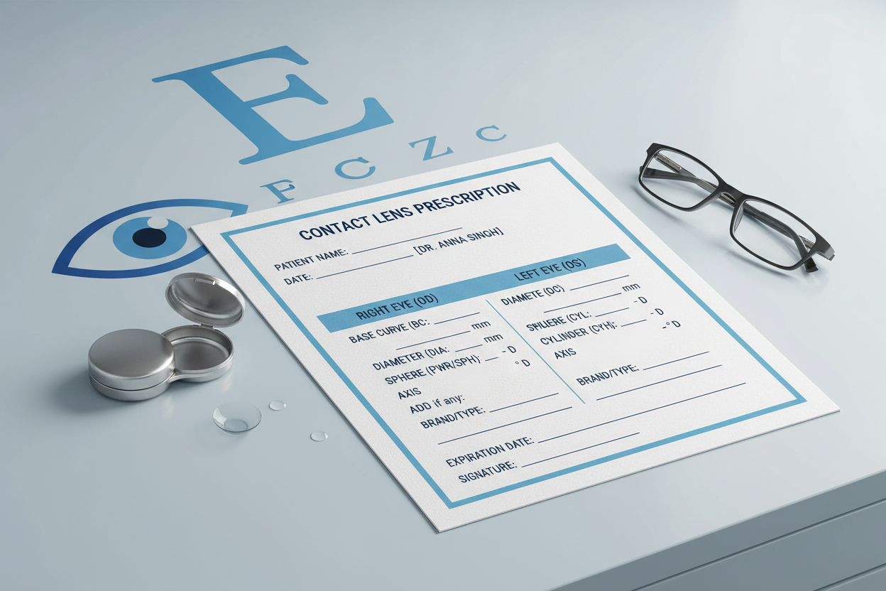 How to Work Out Contact Lens Prescription from Glasses: Your Complete UK Guide