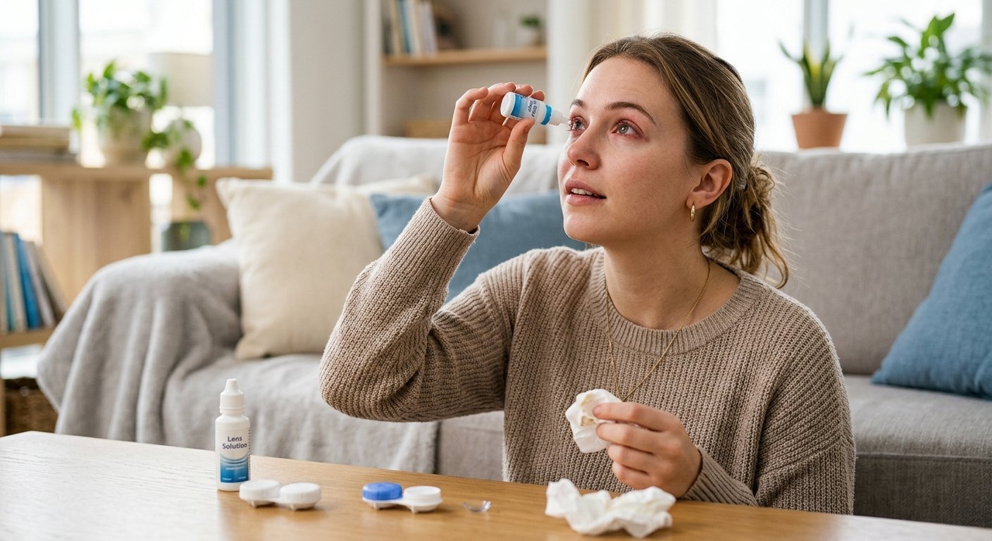 How To Avoid Makeup Fallout When Wearing Colored Contacts