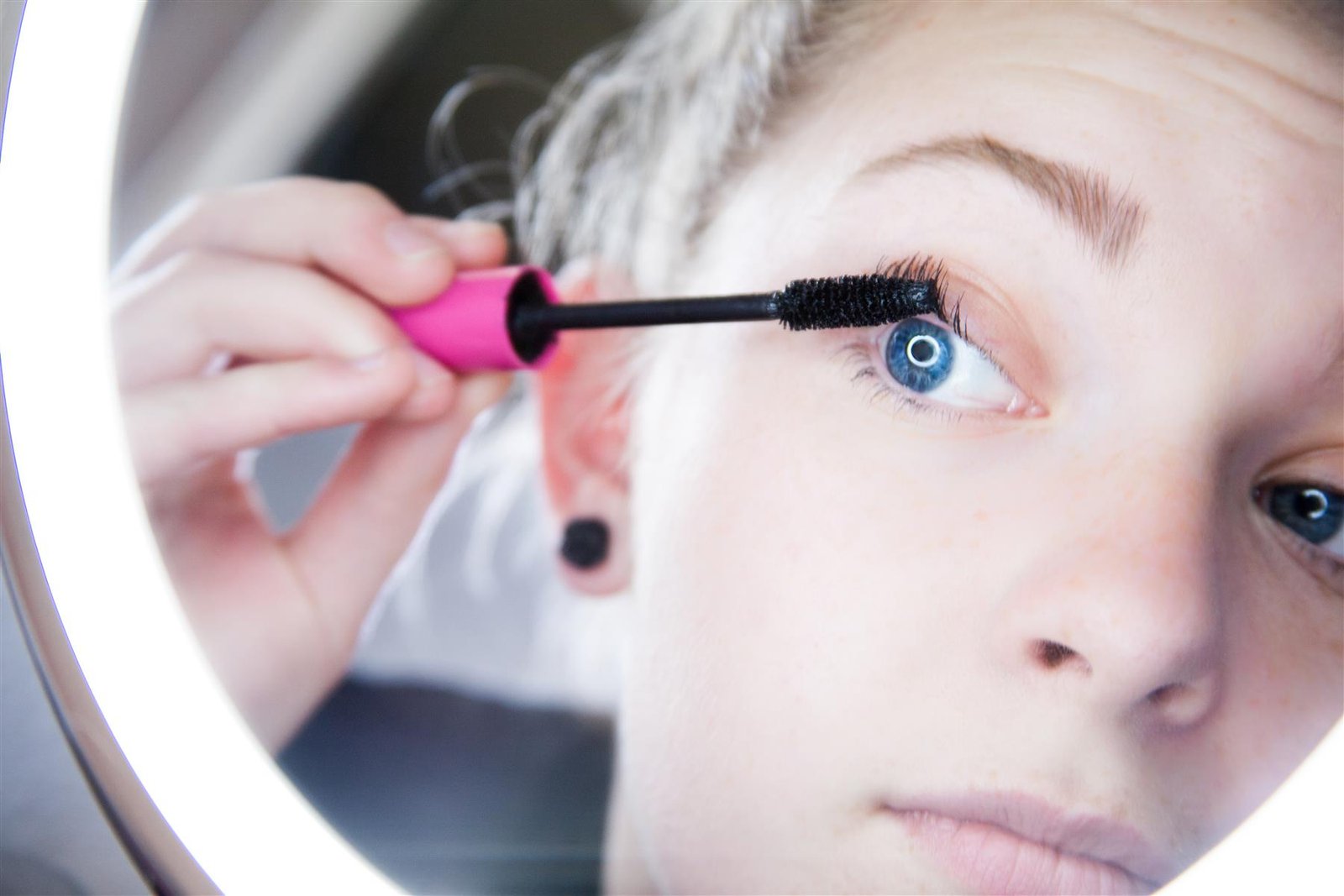 How To Pick Hair And Makeup Colors Around Colored Contacts
