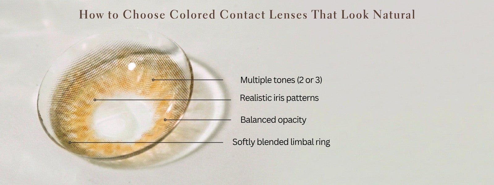 What Are the Most Natural Colored Contacts?