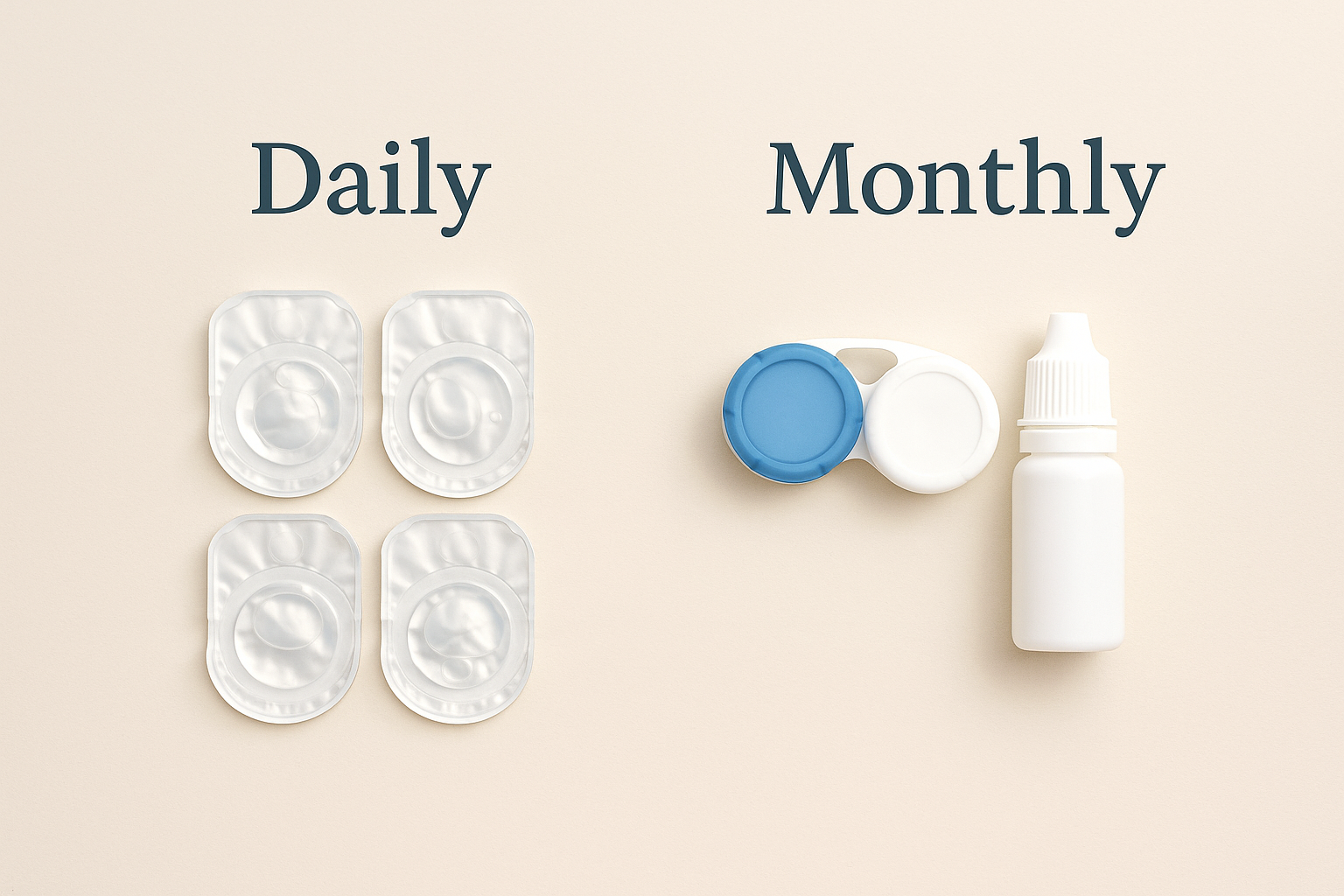 Daily vs Monthly Toric Lenses for Astigmatism