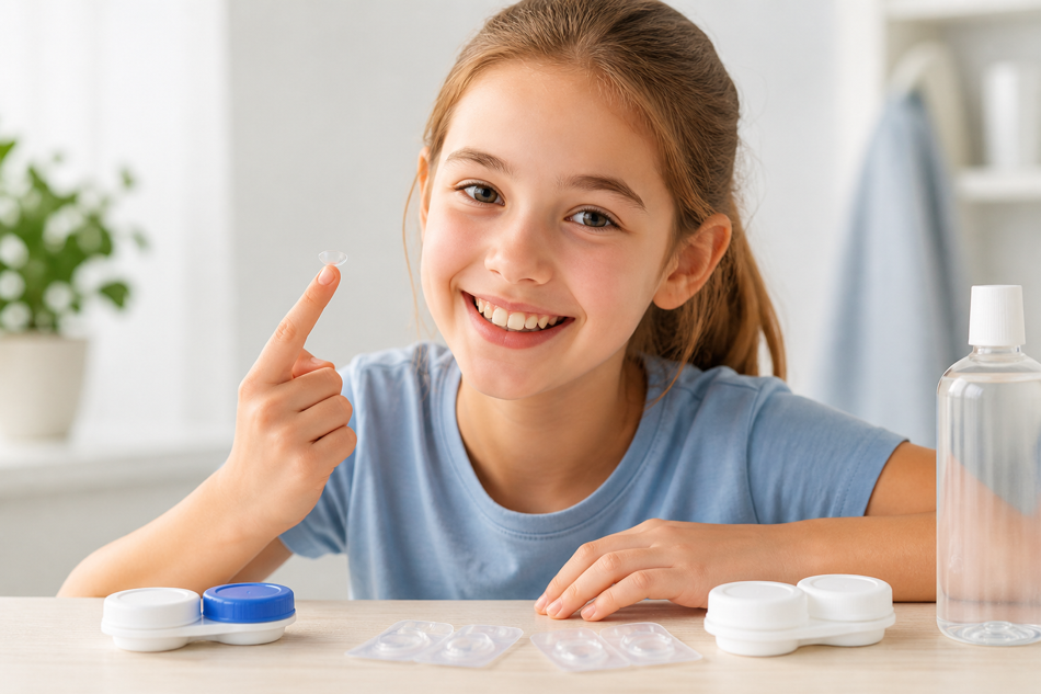 Safe and Easy Contact Lens Use for Kids: A Checklist for Parents