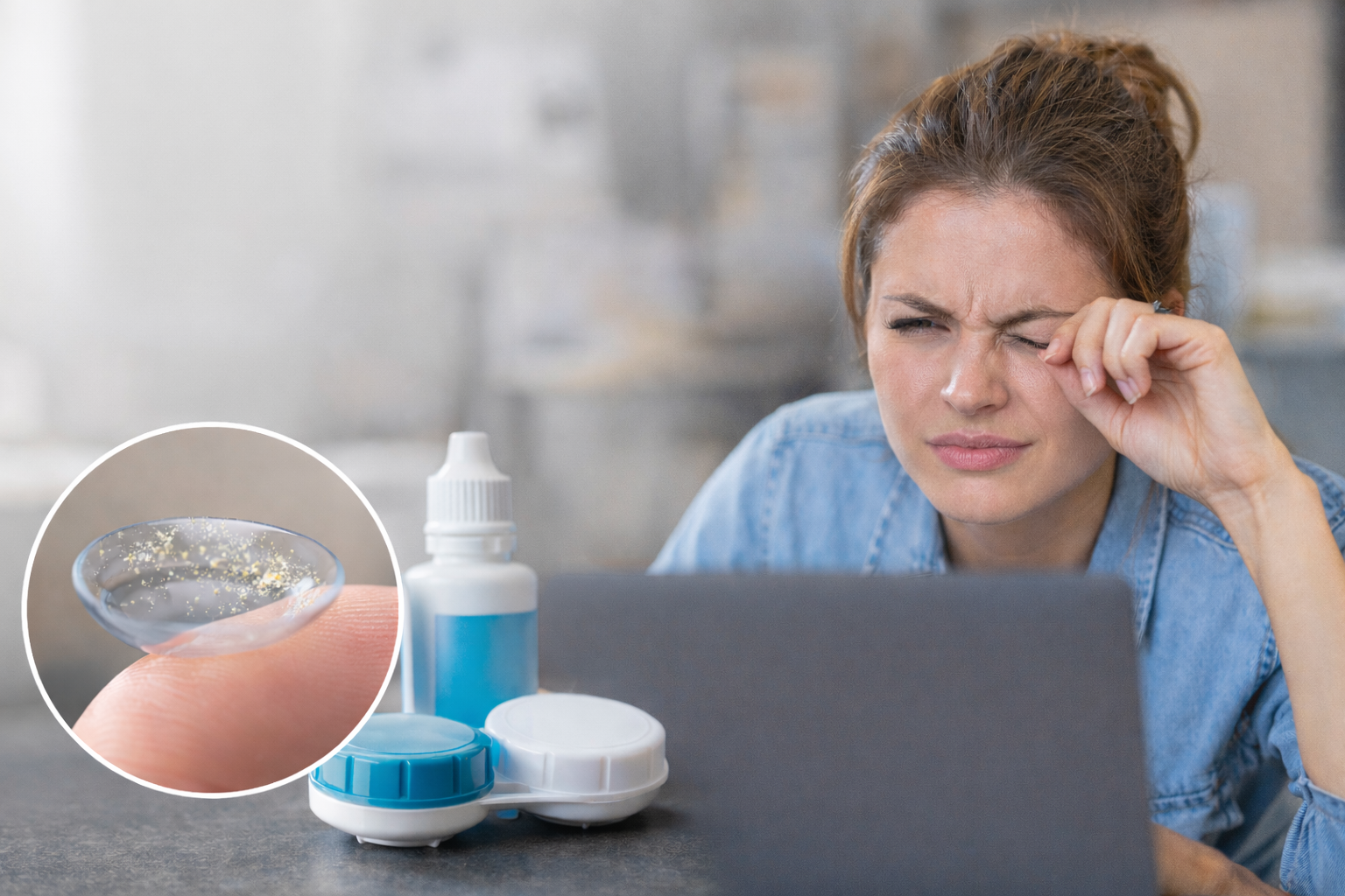 Why Are My Contacts Blurry? Common Causes and Fixes
