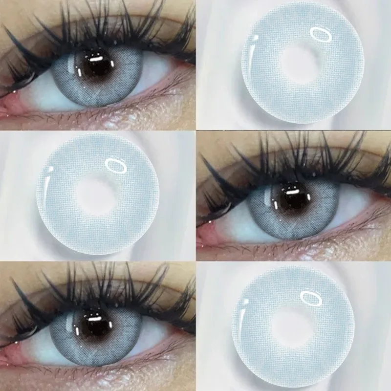العدسات اللاصقة التجميلية الزرقاء Little Devil Eye Contact - …