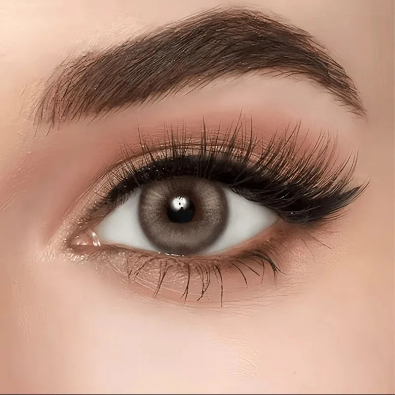 Kanta sentuh kosmetik Muses Brown Little Devil Eye Contact - Melembapkan dan pem