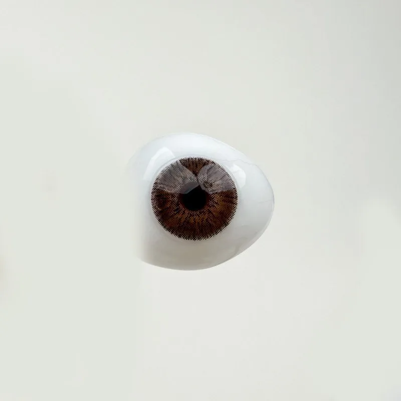 Kanta sentuh kosmetik Muses Brown Little Devil Eye Contact - Melembapkan dan pem