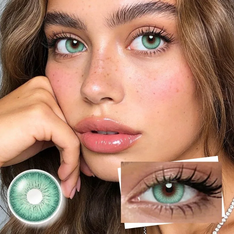 عدسات لاصقة تجميلية نيويورك جرين Little Devil Eye Contact - ت…
