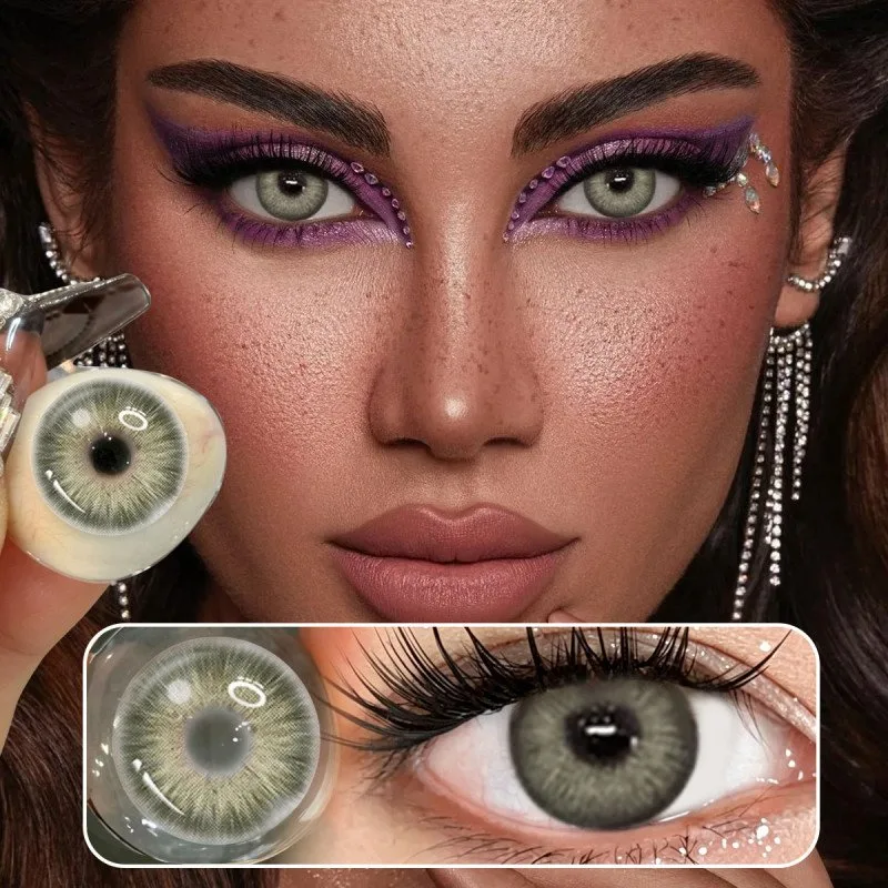 العدسات اللاصقة 3D Little Devil مجهزة بعدسات لاصقة على شكل قط…